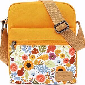 Girls Crossbody Purse Set Canvas 2 Pcs Stylish Lightweight Travel